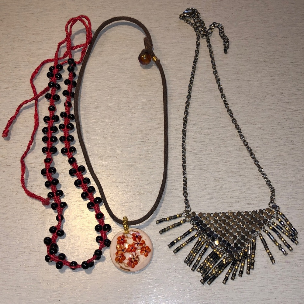Choker Necklace Set of 3 Y2K Vintage Jewelry